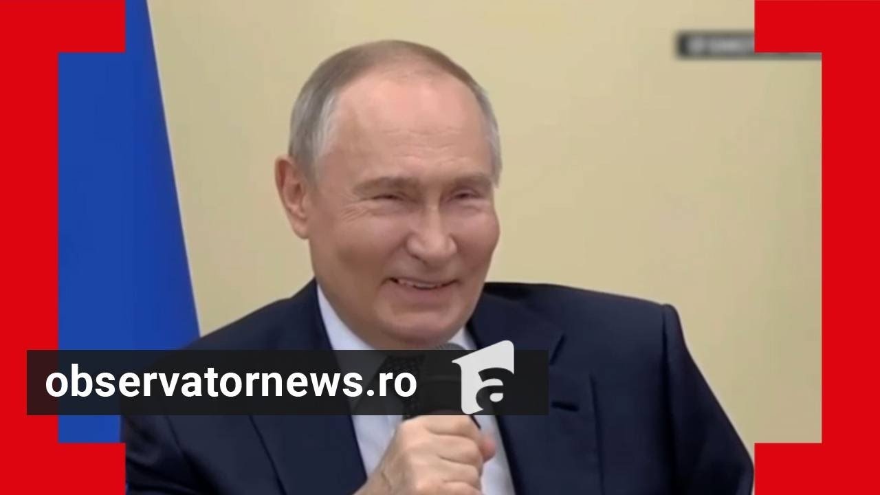 Vladimir Putin râde de alegerile din România