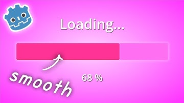 Smooth Loading Bar In Godot 4 ( Changing Scenes In Godot )