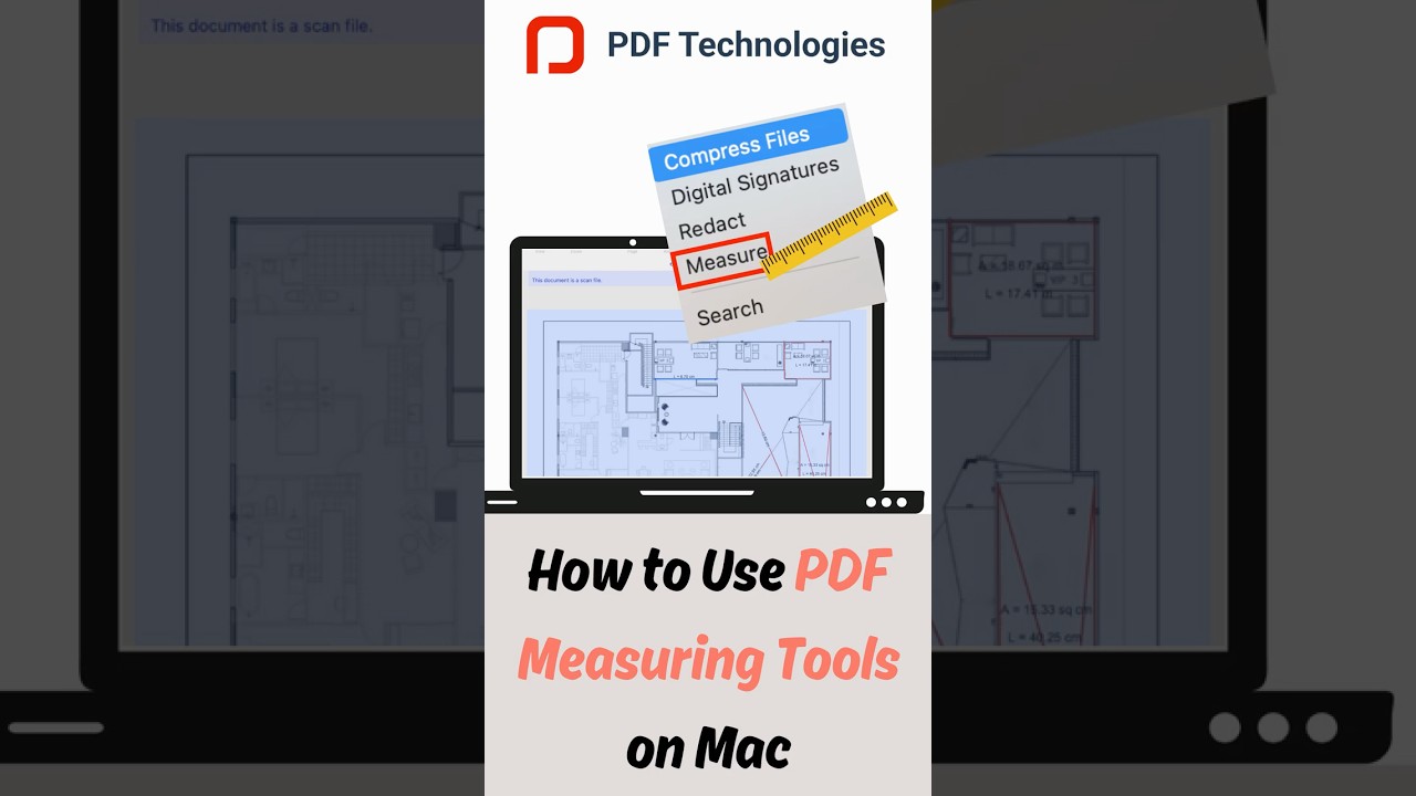 📏 How to Use the PDF Measuring Tool on Mac | Quick Tutorial | ComPDFKit #pdf #measurement #mac