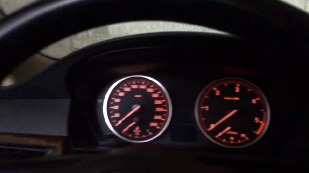 BMW cold start 25 E61 520d N47 YouTube