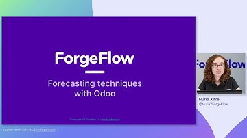 Forecasting Techniques with Odoo
