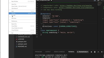 Angular Dart from the Beginning:  09 Two Way Data Binding