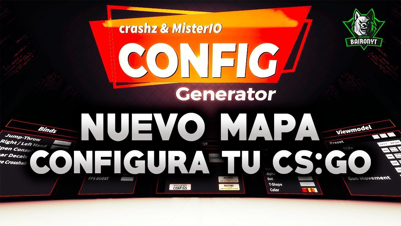 Config generator cs2. Config generator cs2