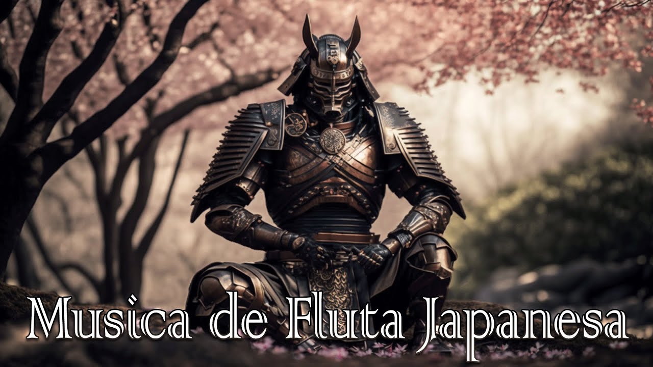 Hermosa Música Japonesa de Flauta y Sonido Ambiental Música Relajante