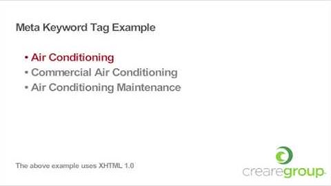 What are Meta Tags? Search Engine Optimisation (SEO) video blog by Creare