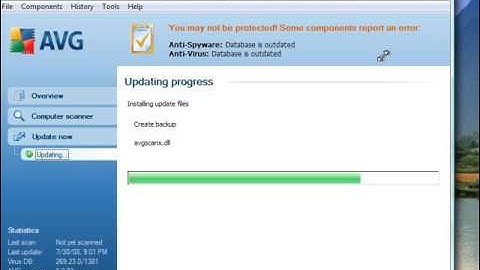 How to update AVG Antivirus