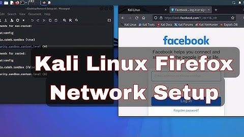 Fix Network Connection Problem in Kali Linux Firefox Network Error Solved  in Bangla