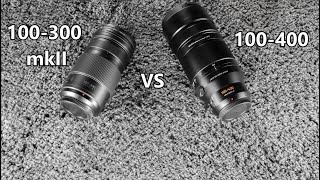 Lumix 100-300mm II vs 100-400mm - My 2 cents