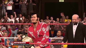 WWE 2K15 Path of the Warrior Dlc Intro