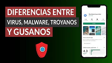 ¿Qué diferencia hay entre virus gusano y troyano?