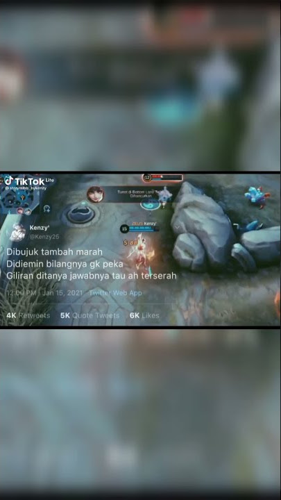 Story Wa Anak ML Baperan || Story Wa 30 Detik Keren