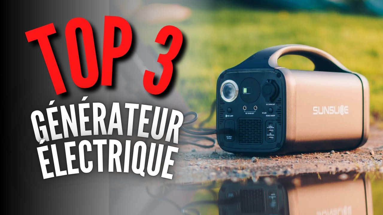 Generateur Meilleur Générateur Électrique Portable 2025 (à moins de 300€) - YouTube