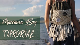 DIY Macrame Decoration Backpack Tutorial