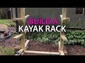 Kayak Rack Build