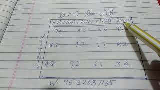Faridabad solid game Ghaziabad single satta trick today