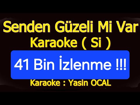 Senden güzeli mi var Karaoke ( si ) - Yollarına Gül dizeyim Karaoke - Emre FEL