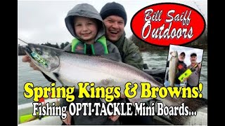 Spring Kings & Browns Fishing w/ Mini Boards!