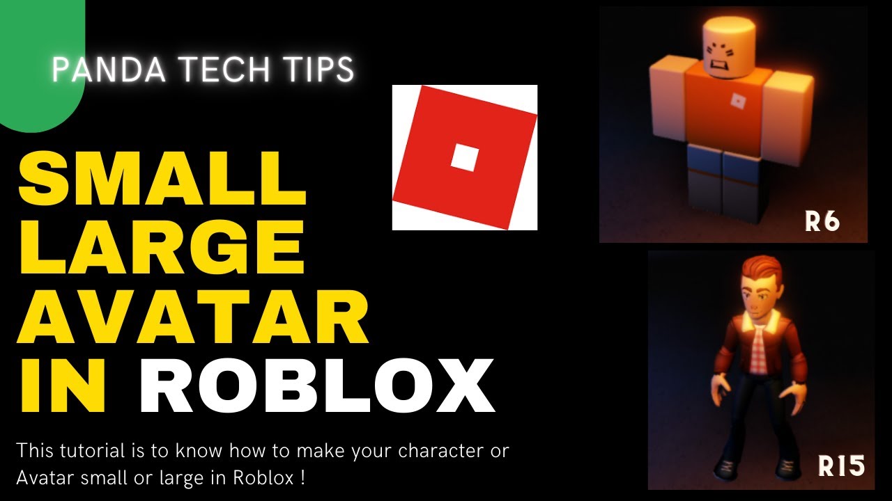 Make Small Character Or Avatar In Roblox Youtube - roblox correct proportions for r15