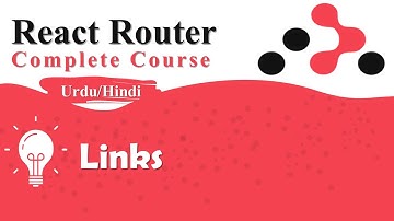 Links in React router | React Router v6 Tutorial