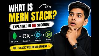 What is MERN Stack 🤔 | MERN Stack Explained in 51 Seconds 🚀