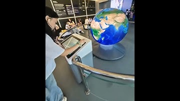 Interactive led sphere display screen #ledscreen #leddisplay