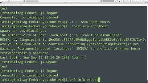 tcl expect automation