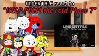 UNDERTALE react to \