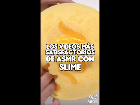 LOS VIDEOS MÁS SATISFACTORIOS DE ASMR CON SLIME #shorts