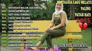 Lagu Bikin Nangis 😭| Lagu Sedih Patah Hati 💔 Ballad Slow Rock Terbaru 2025 - Sisa Rindu Yang Terluka