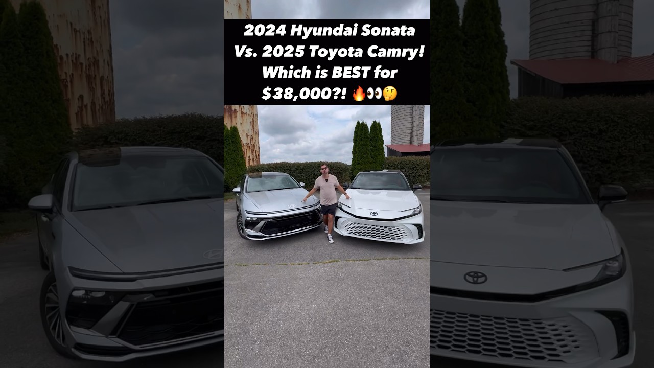 Sedan Comparison - Should you Buy 2025 Camry XSE or 2024 Sonata Limited with $38,000??