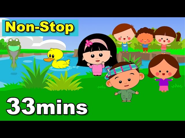 33mins Non-Stop Lagu Kanak Kanak Alif & Mimi (Lirik) Animasi 2D class=