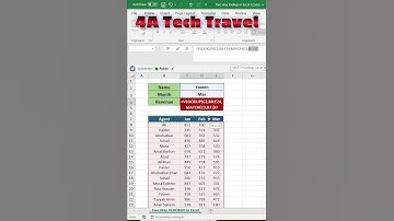 VLOOKUP and MATCH Function in Excel Formula VLOOKUP #excel #exceltutorial #exceltips #excelshorts