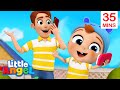 What You Do, I Do | Imitation Song | + More Little Angel Kids Songs & Nursery Rhymes