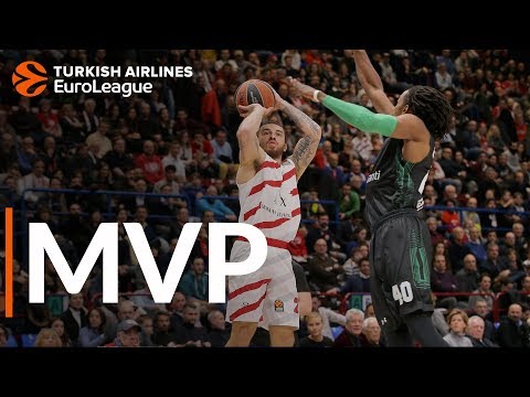 Turkish Airlines EuroLeague MVP for February: Mike James,  AX Armani Exchange Olimpia Milan