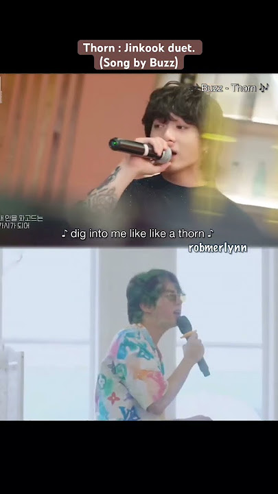 Thorn (Buzz) : Jinkook duet. #jinkook #kookjin