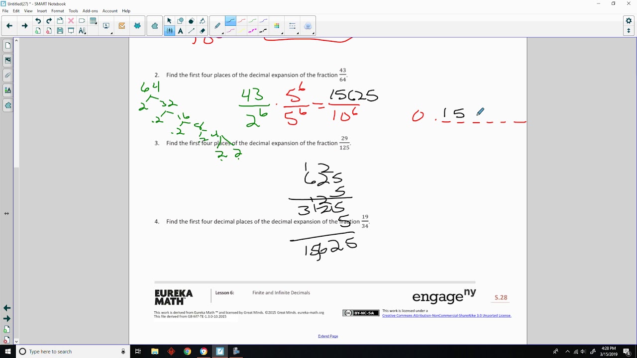 Math 8 Module 7 Lesson 6 Video - YouTube