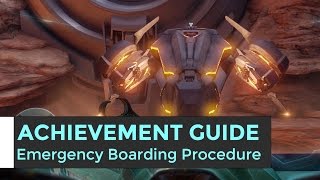 Halo 5 - Emergency Boarding Procedure Achievement Guide
To unlock the Emergency Boarding Procedure achievement, you have to escape the doomed Kraken by jumping onto a Phaeton piloted by a Spartan in Mission 10: Enemy Lines. This can be done on any difficulty and requires a co-op partner.
■ Achievement Playlist: http://bit.ly/1NE1w31
■ Subscribe: http://bit.ly/1LLX8vL
■ Second Channel!: http://bit.ly/1wmbsUF
Developed by: 343 Industries
Published by: Microsoft Studios Halo 5 - Emergency Boarding Procedure Achievement Guide