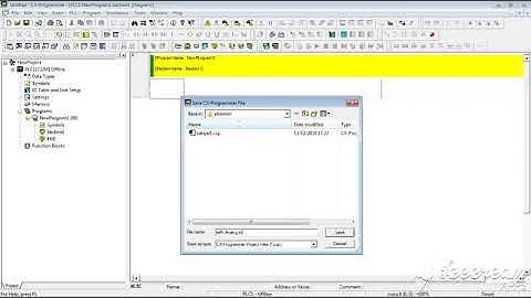 OMRON PLC setting : simple analog input