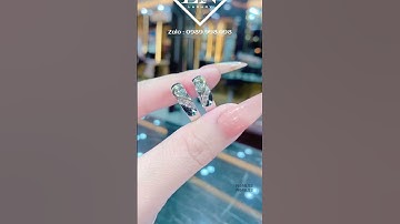 Cặp nhẫn cưới đính kim cương thiên nhiên #kimcuong #jewelry