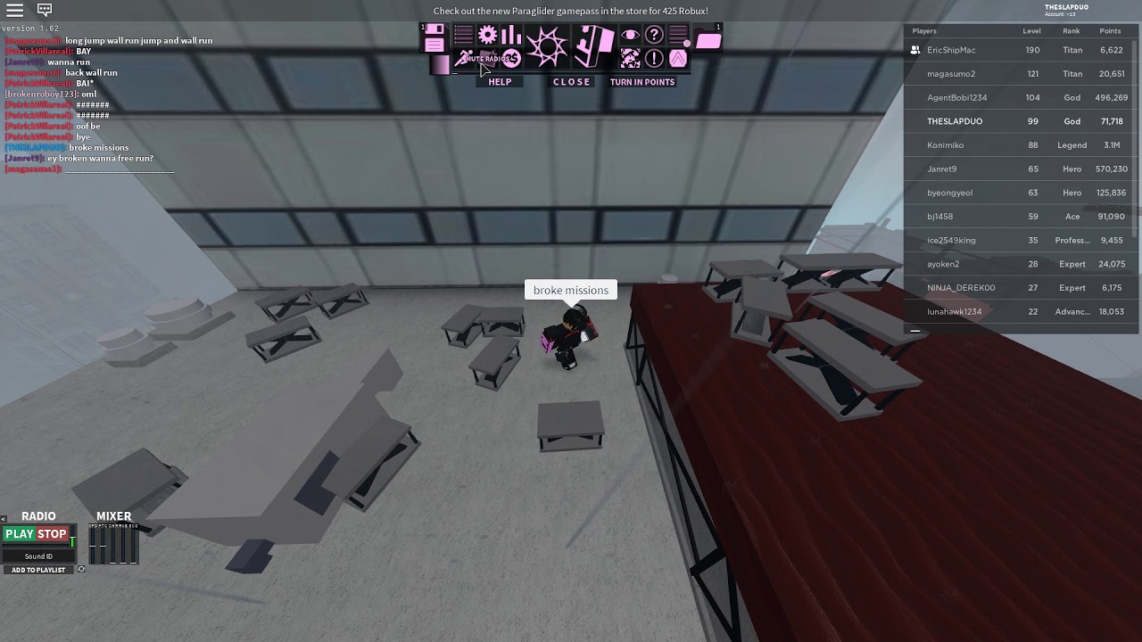 Roblox Parkour Getting Lvl 100 Youtube - roblox parkour level 100 but roblox is broken