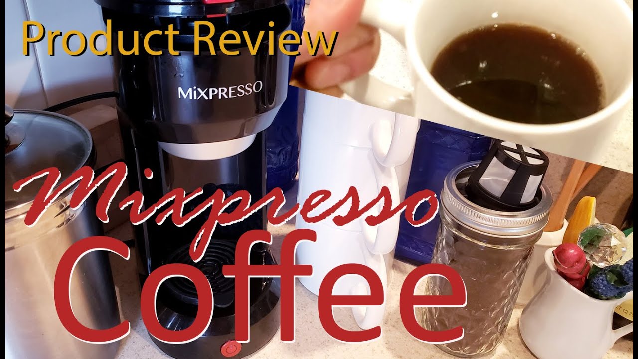  Mixpresso Mini Compact Drip coffee Maker With Brewing