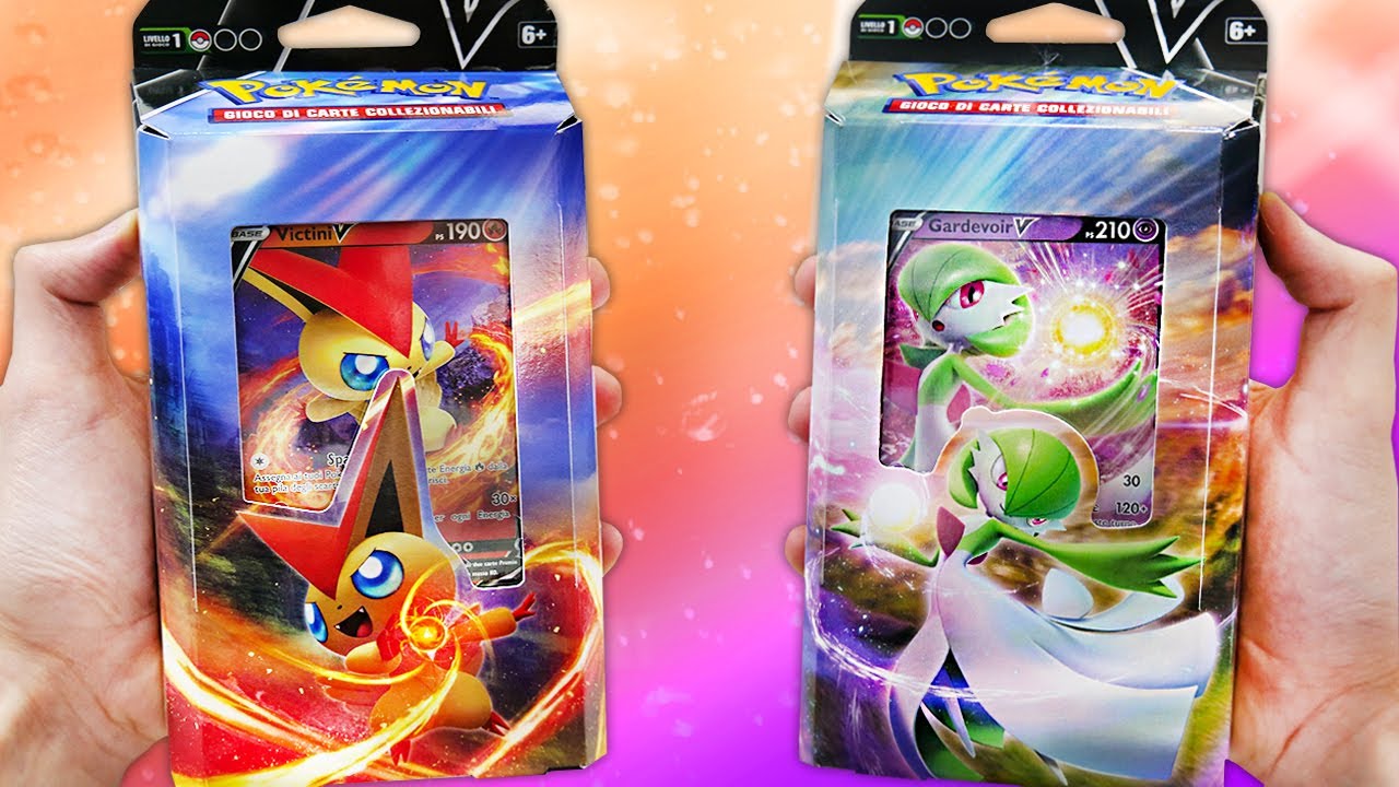*LA FINE DEI MAZZI TEMATICI?* APRO I MAZZI DI VICTINI-V E GARDEVOIR-V! - Pokemon TCG Mazzi Lotte V