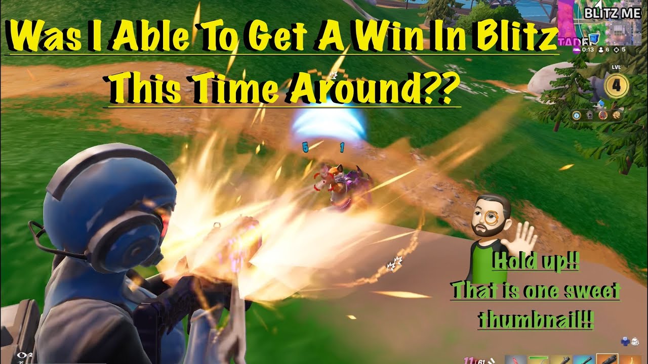 Was I Able To Get A Fortnite Blitz Win This Time Around?.. - YouTube
