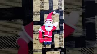 make santa with clay✨.. #santa #christmas #tree #jinglebells #art #artist #handmade
