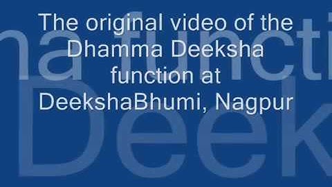 Dr. B R Ambedkar Deekshabhoomi Nagpur original video