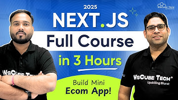 Next JS Full Course for Beginners (2025) | Learn & Build a Mini Ecommerce App Project (Part-1)