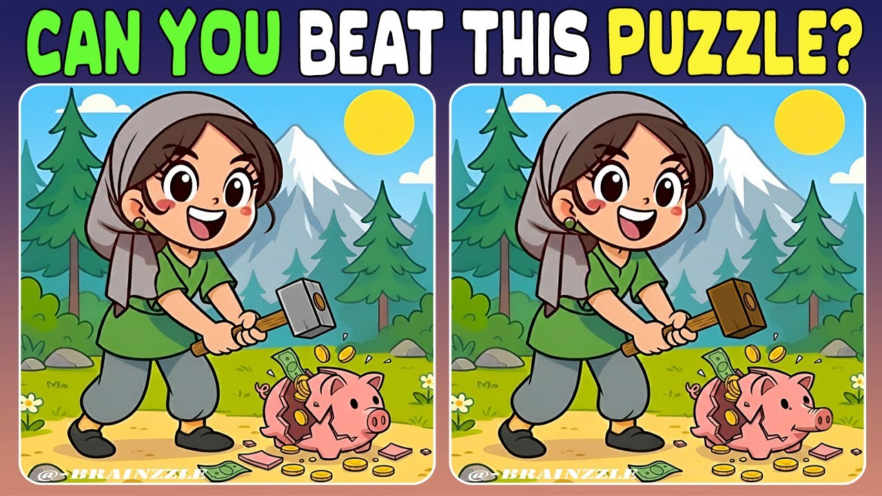 [Тренировка мозга: Найди отличия] Докажите, что вы самый умный, найдя их все.