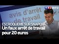 Fraude  de faux arrts maladie vendus sur internet