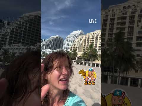 Giantgermangina pupu on the wrong Miami beach!