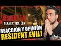 🔥Reacción y Opinión RESIDENT EVIL! La nueva PELÍCULA DE ZACH CREGGER! Esto es RESIDENT!?